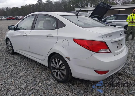 2017 Hyundai Accent Value Edition from USA, damaged, VIN KMHCT4AE8HU372952